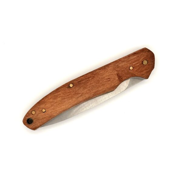 Wood Handle Foldable Knife - Image 2