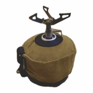 Wax Canvas Gas Canister Holder Wrap