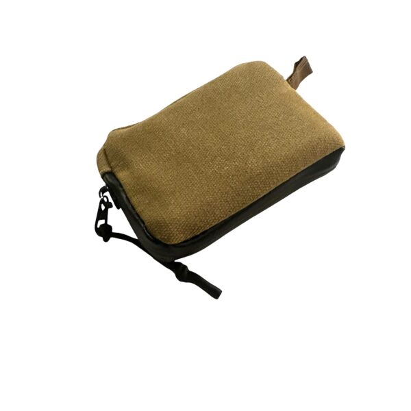 Fabric Wax Bar in Wax Canvas Zipper Pouch - Image 2